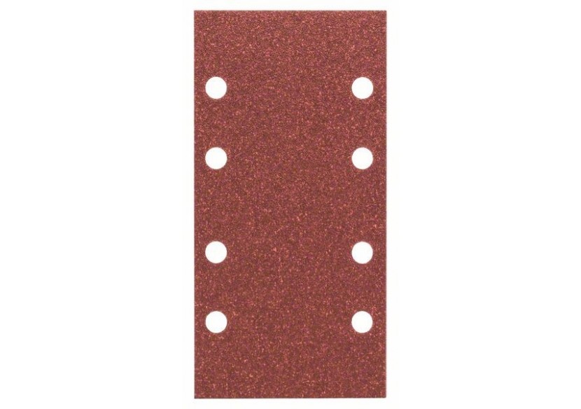 Feuilles abrasives pour ponceuse vibrante, set de 10 pièces G : 80 - 2609256A82 - Bosch