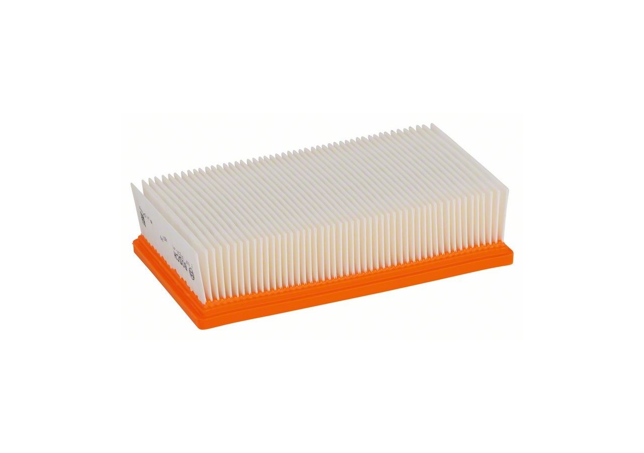 1 Filtre plissé plat en PES - 2607432034 - Bosch