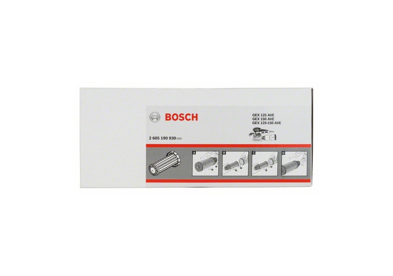 Filtre pour GEX 125-150 AVE Professional GEX 125-150 AVE Filtre - 2605190930 - Bosch