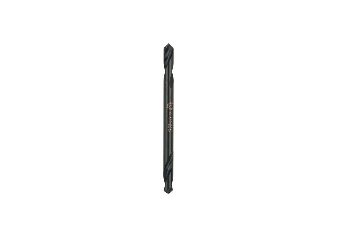 Foret à double pointe 4,9 x 17 x 62 mm Pack de 10 - 2608597593 - Bosch