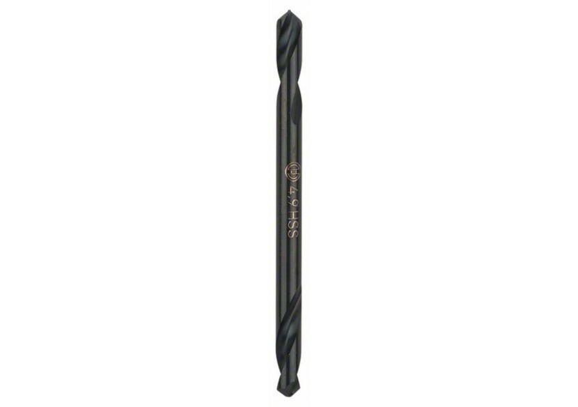 Foret à double pointe 4,9 x 17 x 62 mm Pack de 10 - 2608597593 - Bosch