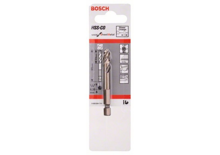 Foret de centrage SCHEETMETAL HSS C - 2608584750 - Bosch