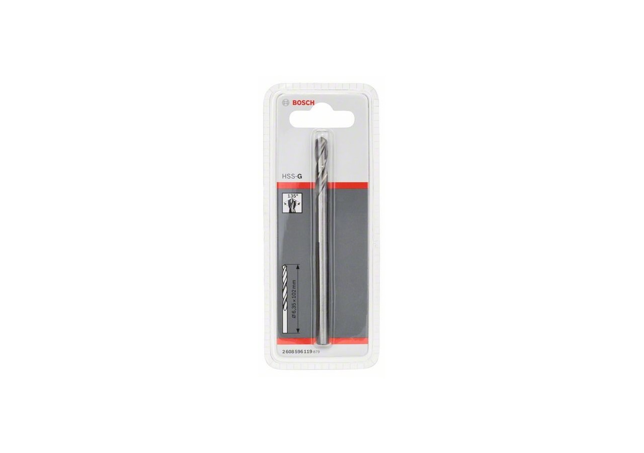 Foret de centrage pour scies trépans Vissée HSS-G100mm - 2608596119 - Bosch