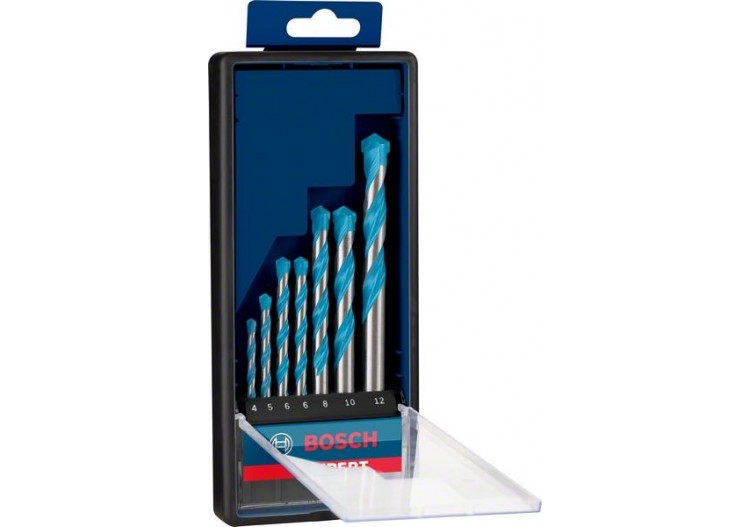 Foret Expert MultiConstruction CYL-9 4/5/6/6/8/10/12 mm 7 pces - 2608900647 - Bosch