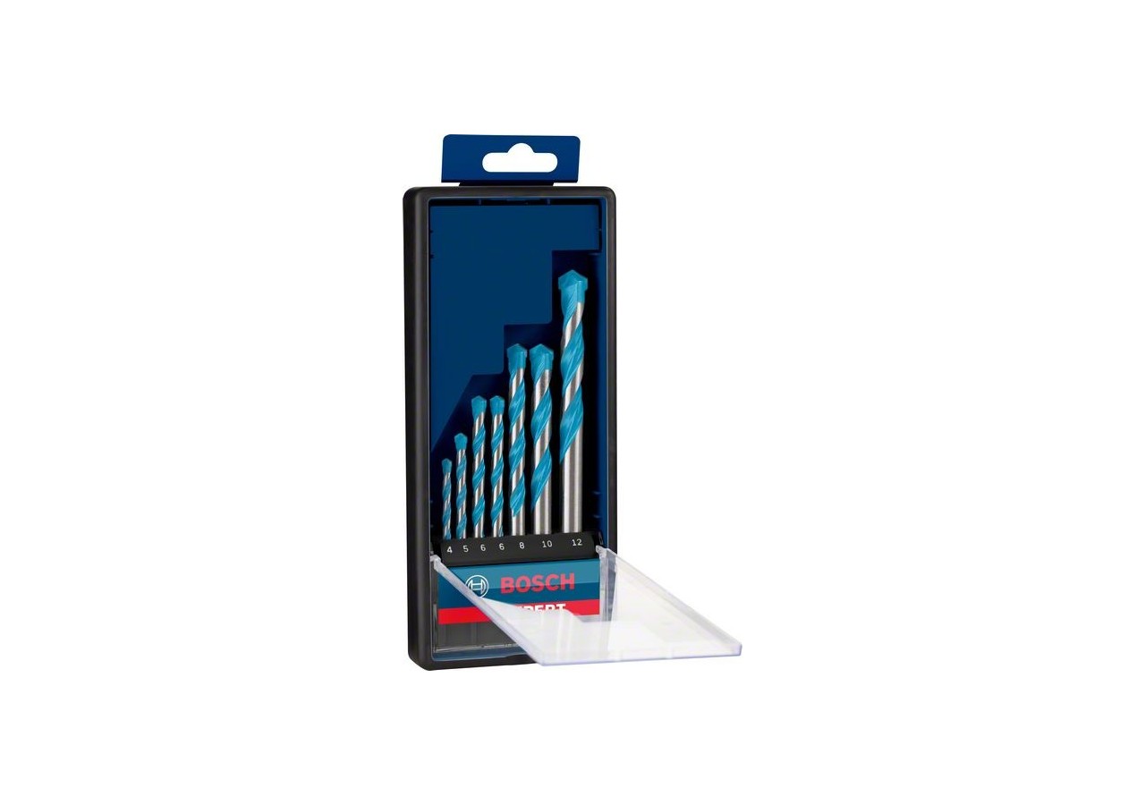 Foret Expert MultiConstruction CYL-9 4/5/6/6/8/10/12 mm 7 pces - 2608900647 - Bosch