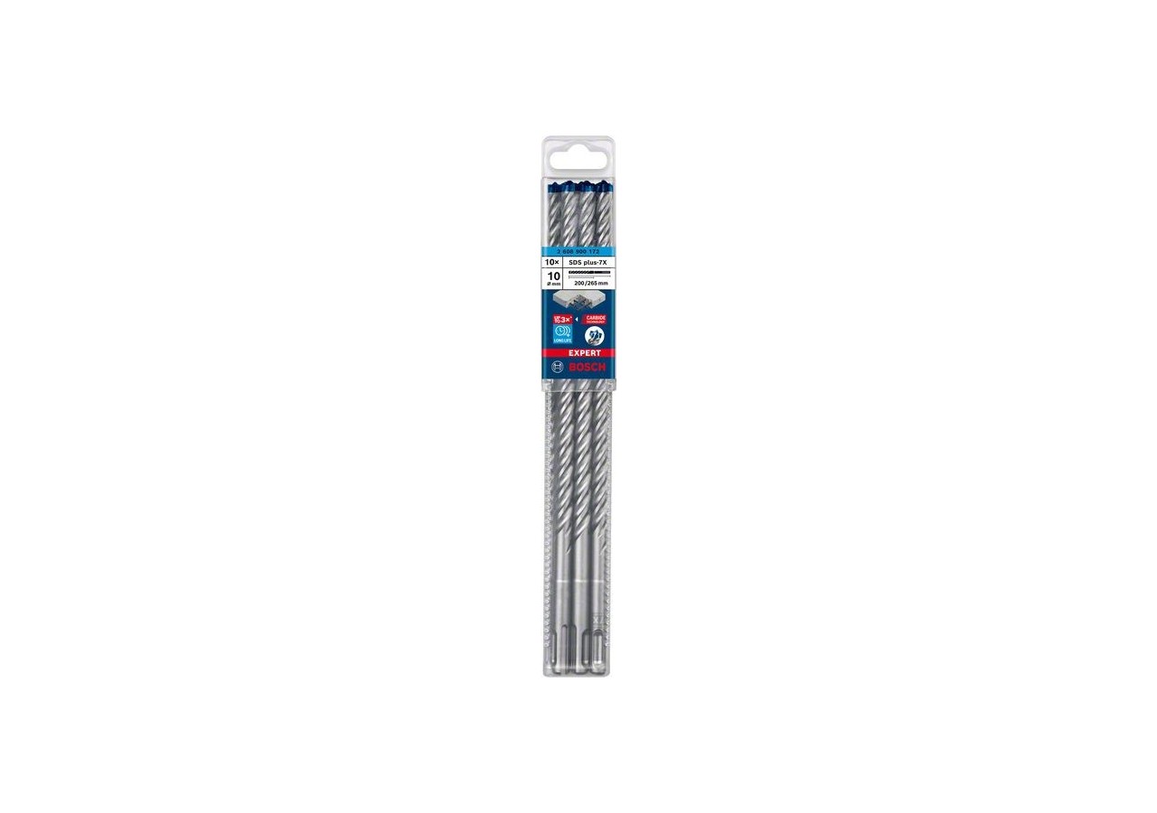 Foret pour perforateur Expert SDS plus-7X 10 x 200 x 265 mm - 2608900172 - Bosch