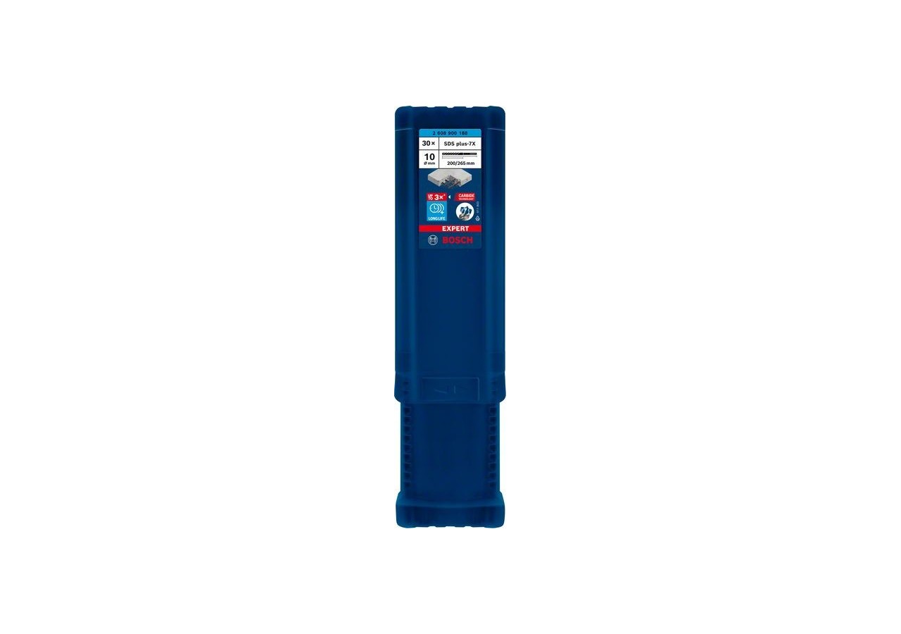 Foret pour perforateur Expert SDS plus-7X 10 x 200 x 265 mm - 2608900188 - Bosch