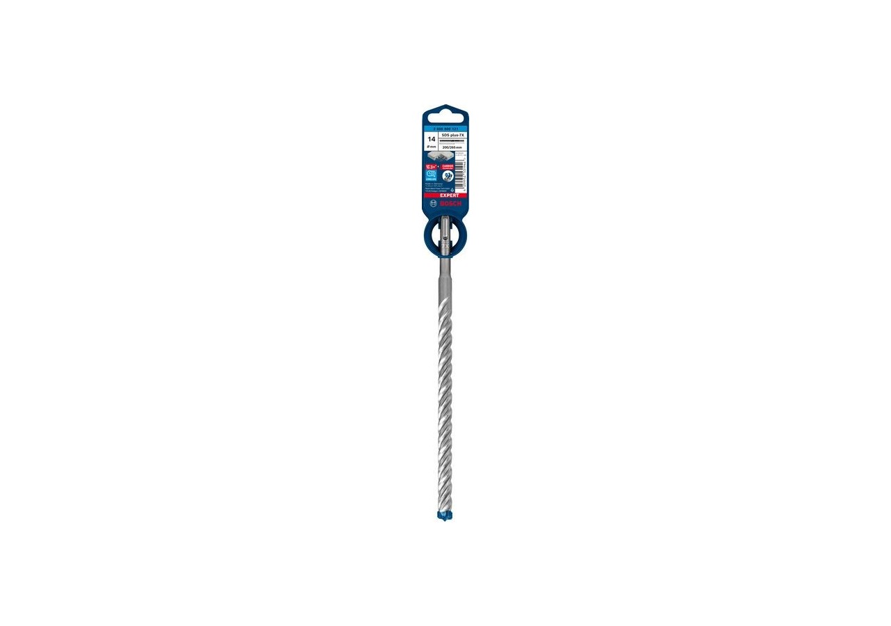 Foret pour perforateur Expert SDS plus-7X 14 x 200 x 265 mm - 2608900121 - Bosch