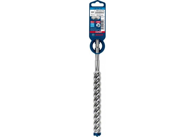 Foret pour perforateur Expert SDS plus-7X 22 x 200 x 250 mm - 2608900146 - Bosch Foret pour perforateur Expert SDS plus-7X 22 x 200 x 250 mm - 2608900146 - Bosch