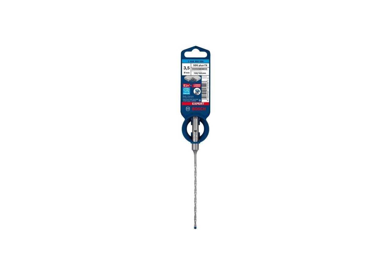 Foret pour perforateur Expert SDS plus-7X 3,5 x 100 x 165 mm - 2608900056 - Bosch