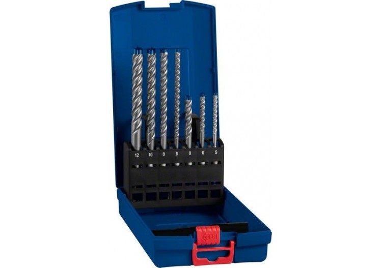 Foret pour perforateur Expert SDS plus-7X 5/6/6/8/8/10/12 mm 7 pces - 2608900195 - Bosch