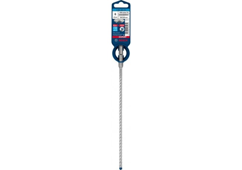 Foret pour perforateur Expert SDS plus-7X 6 x 200 x 265 mm - 2608900074 - Bosch Foret pour perforateur Expert SDS plus-7X 6 x 200 x 265 mm - 2608900074 - Bosch