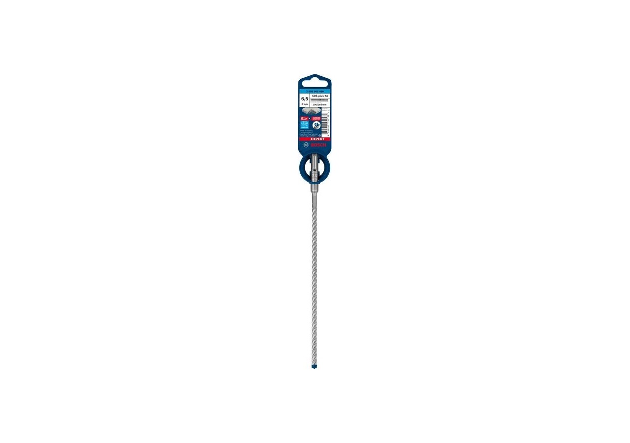 Foret pour perforateur Expert SDS plus-7X 6,5 x 200 x 265 mm - 2608900080 - Bosch