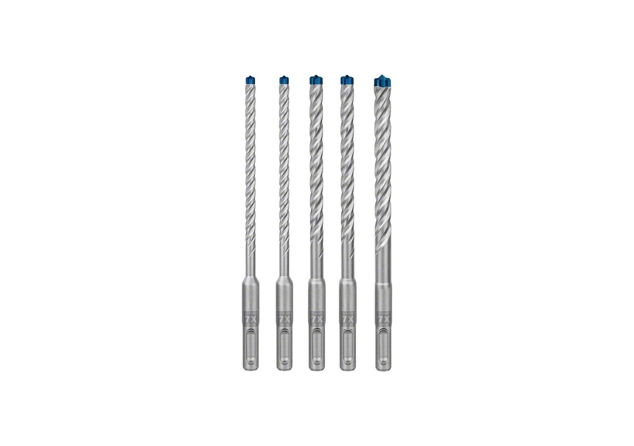 Foret pour perforateur Expert SDS plus-7X 6/6/8/8/10 mm 5 pces - 2608900198 - Bosch