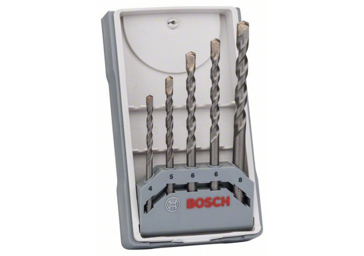 Coffret 7 Forets materiaux CYL-3 ORIGINAL 4/5/6/6/8mm - 2607017080 - Bosch