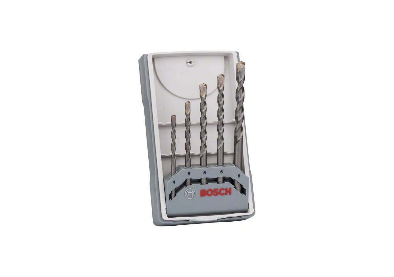 Coffret 7 Forets materiaux CYL-3 ORIGINAL 4/5/6/6/8mm - 2607017080 - Bosch