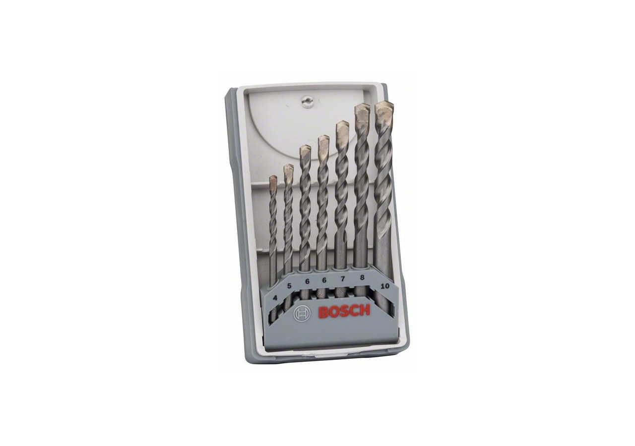 Coffret 7 Forets materiaux CYL-3 ORIGINAL 4/5/6/6/7/8/10mm - 2607017082 - Bosch