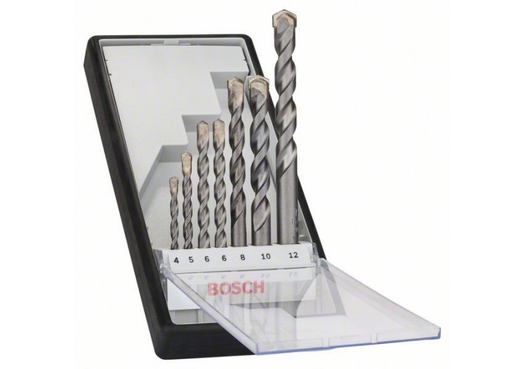 Coffret 7 Forets materiaux CYL-3 ORIGINAL 4/5/6/6/8/10/12mm - 2607010545 - Bosch