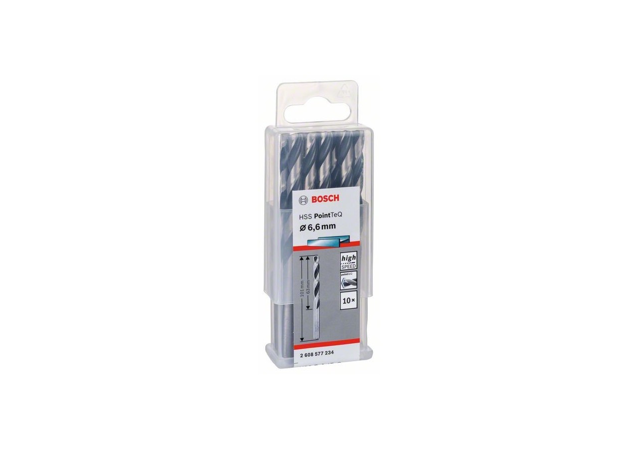 Forets à métaux HSS PointTeQ, DIN 338 - 2608577234 - Bosch