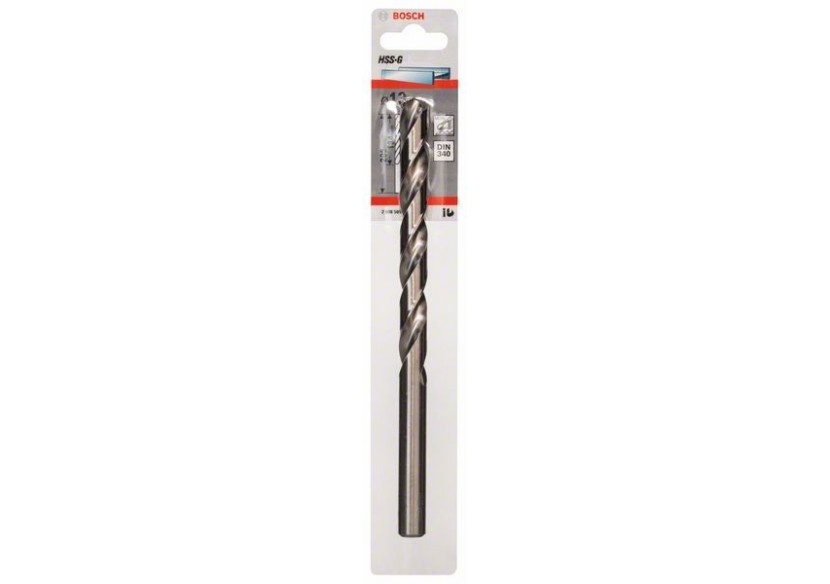 Forets à métaux rectifiés HSS-G, DIN 340, série longue 13 x 134 x 205 mm Pack de 1 - 2608595693 - Bosch Forets à métaux rectifiés HSS-G, DIN 340, série longue 13 x 134 x 205 mm Pack de 1 - 2608595693 - Bosch