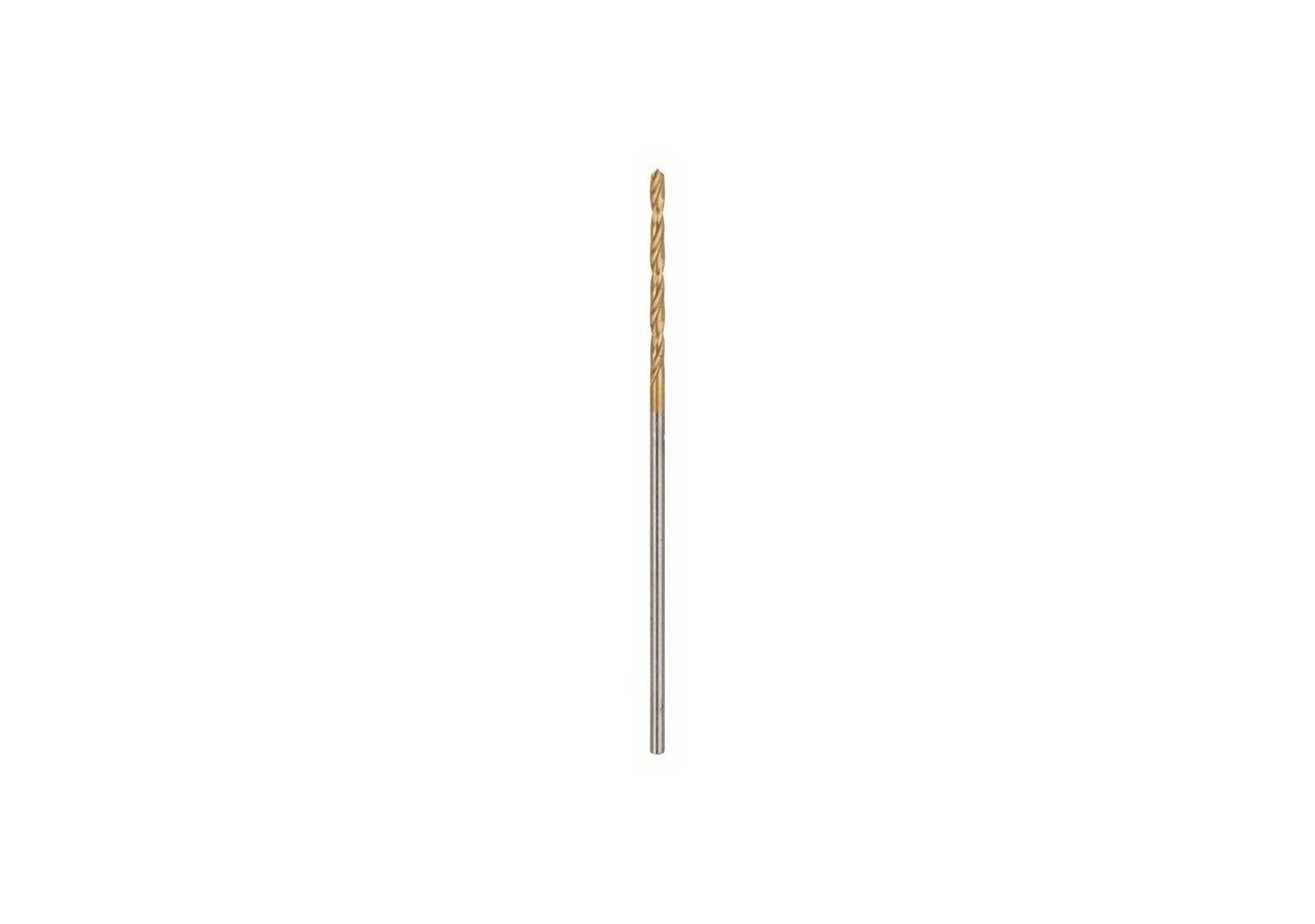 Forets à métaux rectifiés HSS-TiN, DIN 338 1 x 12 x 34 mm Pack de 1 - 2608596661 - Bosch