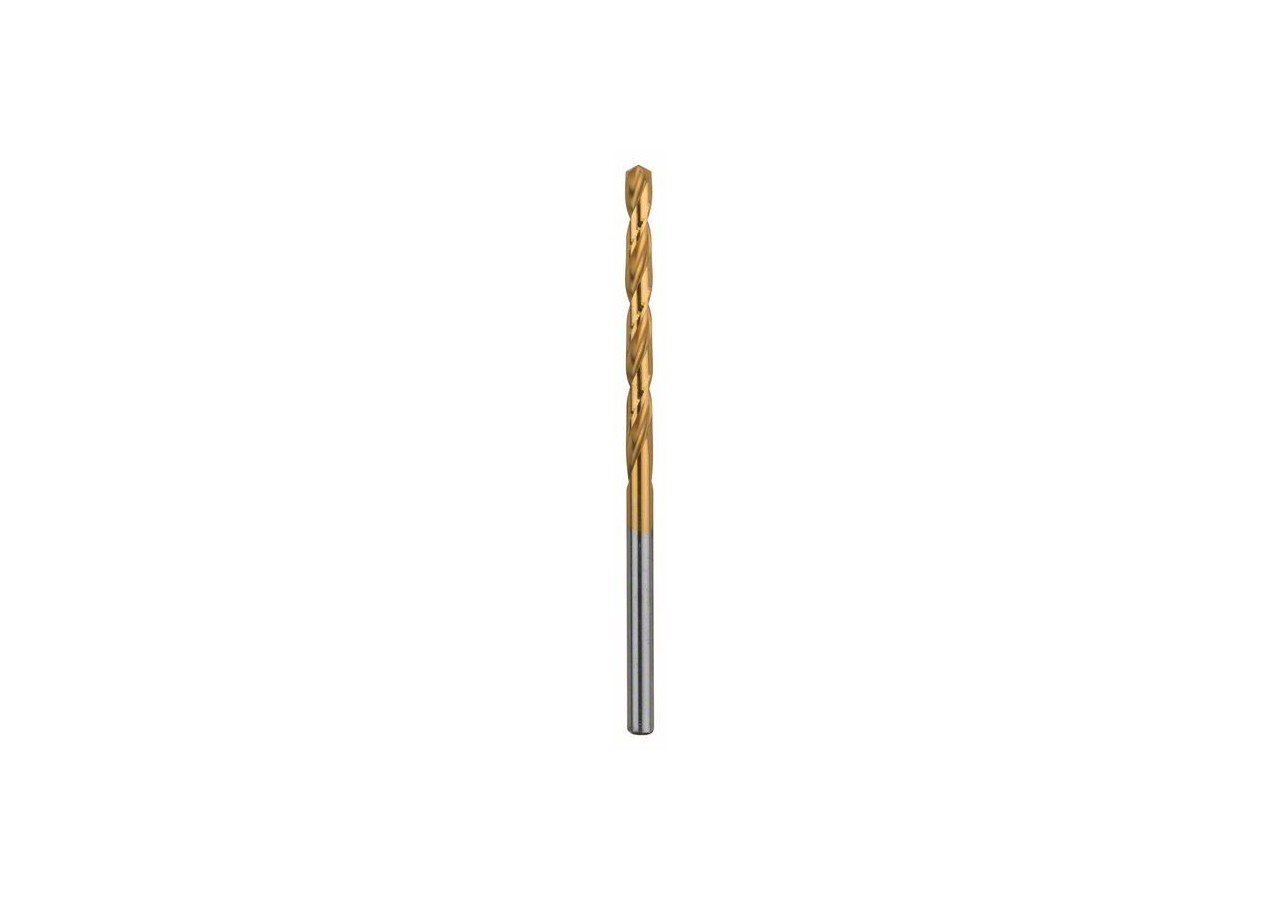 Forets à métaux rectifiés HSS-TiN, DIN 338 3,5 x 39 x 70 mm Pack de 1 - 2608596686 - Bosch