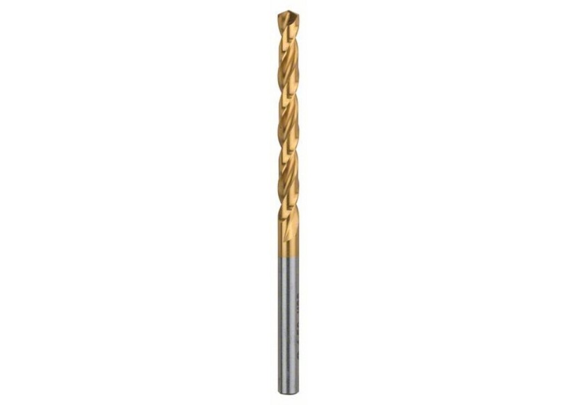 Forets à métaux rectifiés HSS-TiN, DIN 338 4,5 x 47 x 80 mm Pack de 1 - 2608596696 - Bosch Forets à métaux rectifiés HSS-TiN, DIN 338 4,5 x 47 x 80 mm Pack de 1 - 2608596696 - Bosch