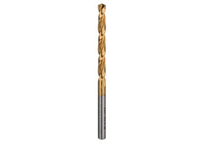 Forets à métaux rectifiés HSS-TiN, DIN 338 5,5 x 57 x 93 mm Pack de 1 - 2608596706 - Bosch Forets à métaux rectifiés HSS-TiN, DIN 338 5,5 x 57 x 93 mm Pack de 1 - 2608596706 - Bosch