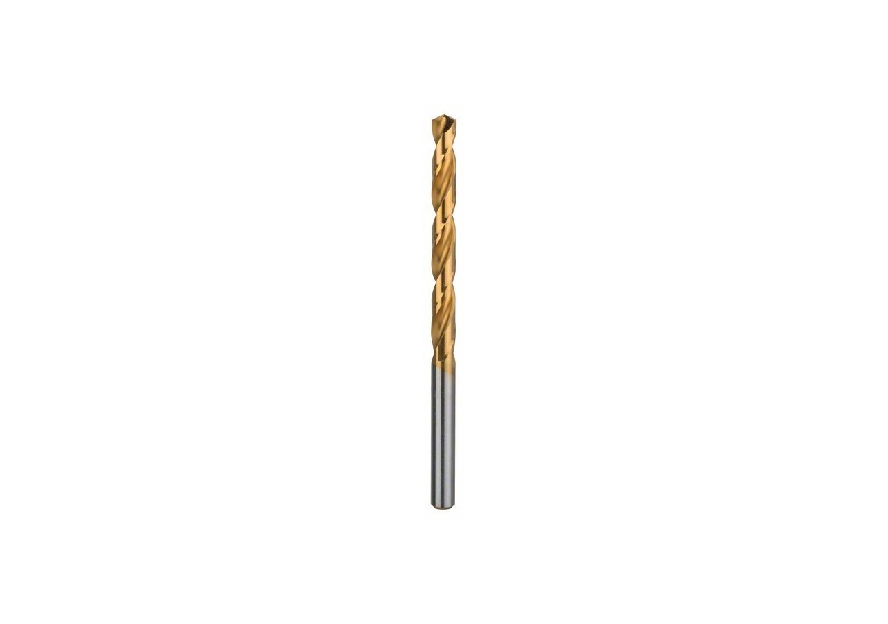 Forets à métaux rectifiés HSS-TiN, DIN 338 6,5 x 63 x 101 mm Pack de 1 - 2608596716 - Bosch
