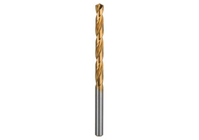 Forets à métaux rectifiés HSS-TiN, DIN 338 6,5 x 63 x 101 mm Pack de 1 - 2608596716 - Bosch Forets à métaux rectifiés HSS-TiN, DIN 338 6,5 x 63 x 101 mm Pack de 1 - 2608596716 - Bosch