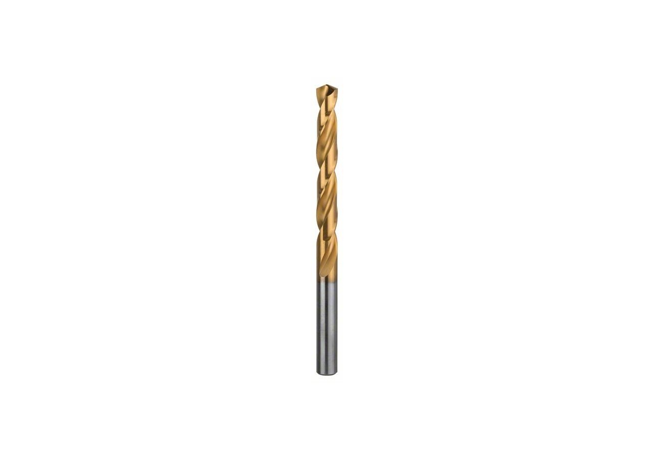 Forets à métaux rectifiés HSS-TiN, DIN 338 9,5 x 81 x 125 mm Pack de 1 - 2608596746 - Bosch