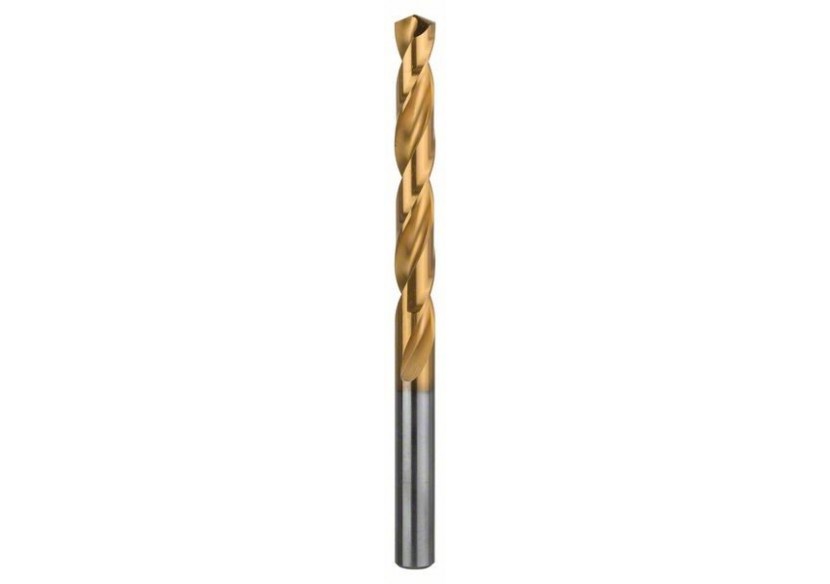 Forets à métaux rectifiés HSS-TiN, DIN 338 9,5 x 81 x 125 mm Pack de 1 - 2608596746 - Bosch Forets à métaux rectifiés HSS-TiN, DIN 338 9,5 x 81 x 125 mm Pack de 1 - 2608596746 - Bosch