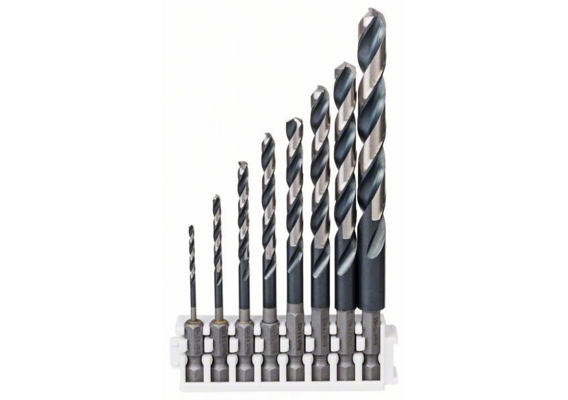 Forets HSS Impact Control, pack de 8 pièces  Pack de 8 (index) - 2608577139 - Bosch Forets HSS Impact Control, pack de 8 pièces  Pack de 8 (index) - 2608577139 - Bosch