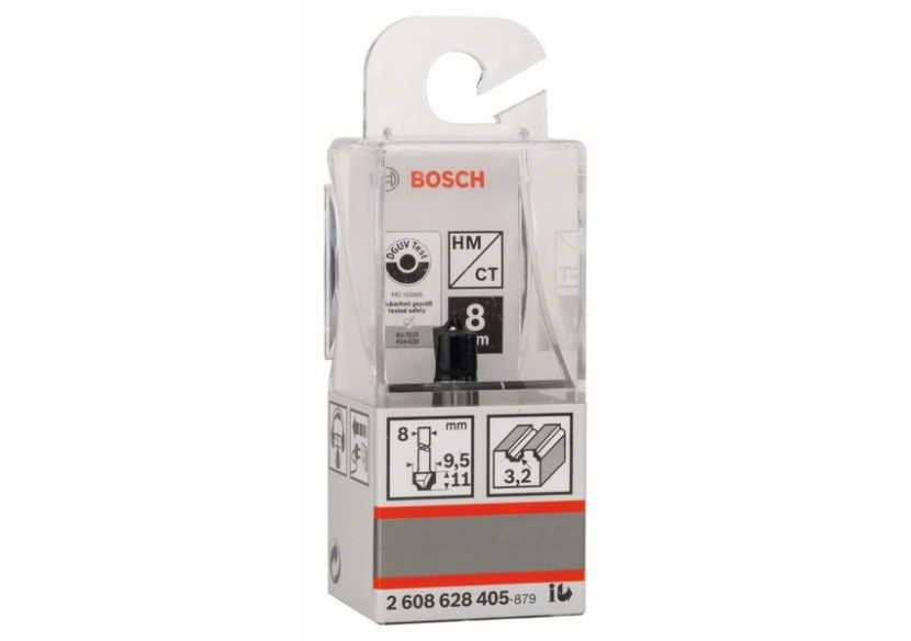 Fraise à moulurer quart de rond, à un seul tranchant, carbure - 2608628405 - Bosch Fraise à moulurer quart de rond, à un seul tranchant, carbure - 2608628405 - Bosch