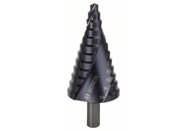 Mèche 12 ét. HSS-AlTiN 6-39MM - 2608588068 - Bosch