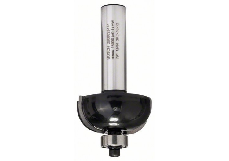 Fraises à canneler avec roulement à billes, à deux tranchants, carbure - 2608628474 - Bosch