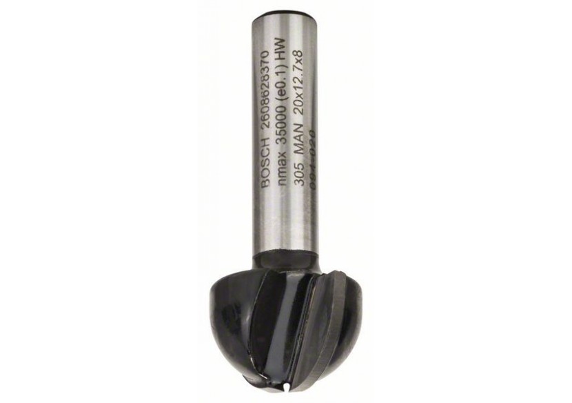 Fraises à canneler, deux taillants, carbure - 2608628370 - Bosch