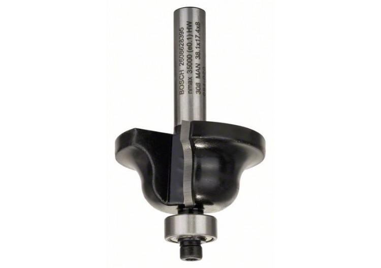 Fraises à profiler B avec roulement à billes, à deux tranchants, carbure - 2608628395 - Bosch