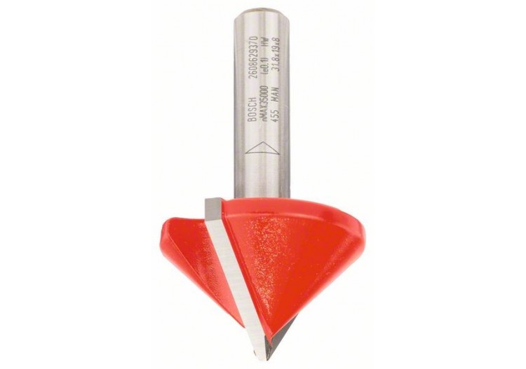 Fraises à rainurer droit en V, à deux tranchants, carbure - 2608629370 - Bosch