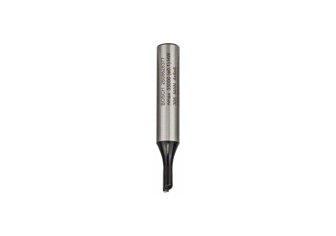 Fraises à rainurer droit, à un seul tranchant – carbure - 2608628377 - Bosch