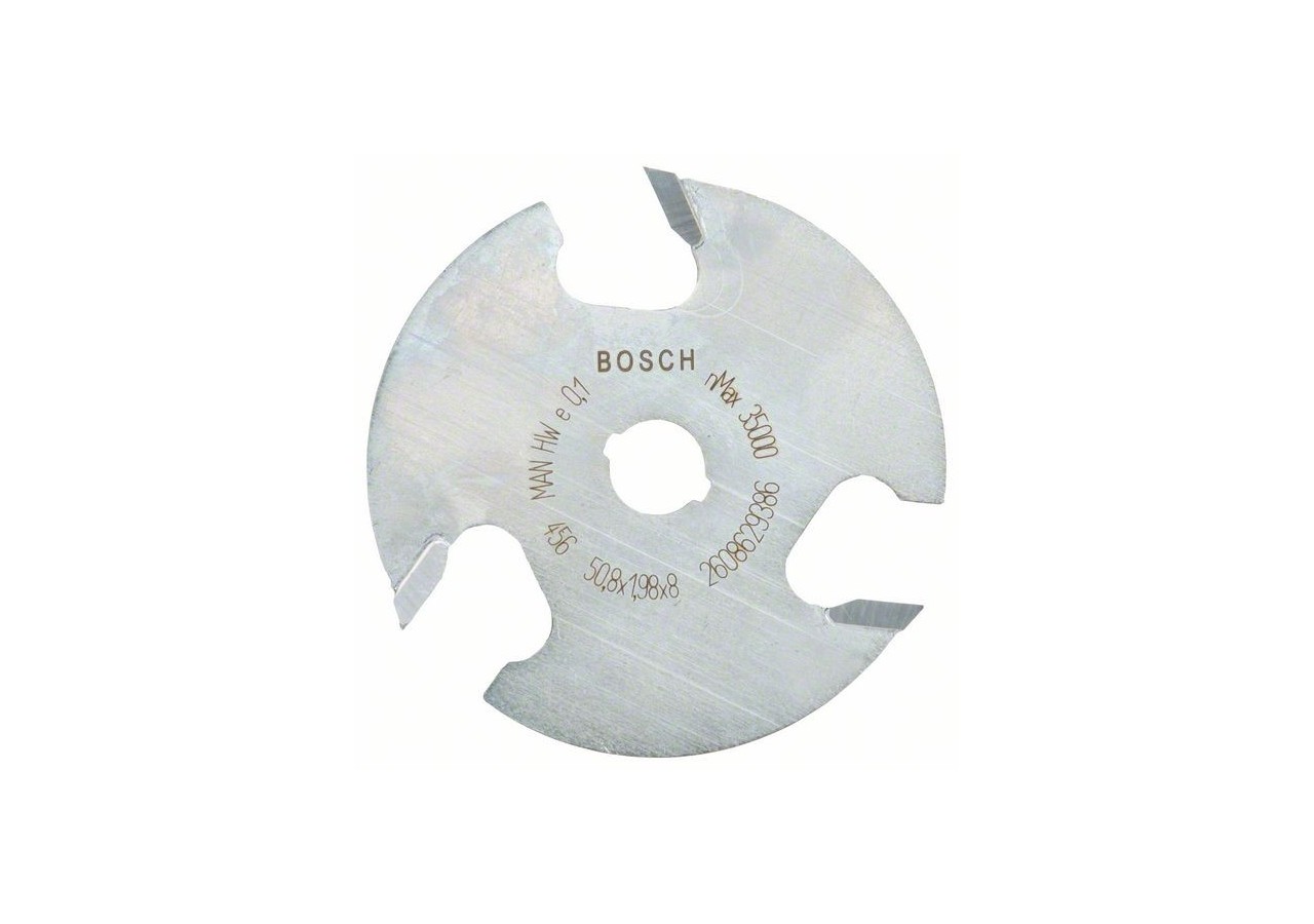 Fraises circulaire à rainurer, à trois taillants, carbure - 2608629386 - Bosch