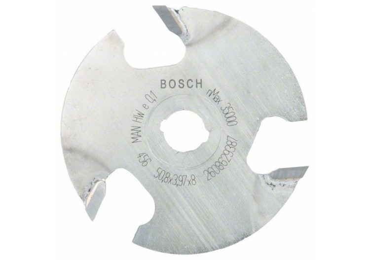 Fraises circulaire à rainurer, à trois taillants, carbure - 2608629387 - Bosch