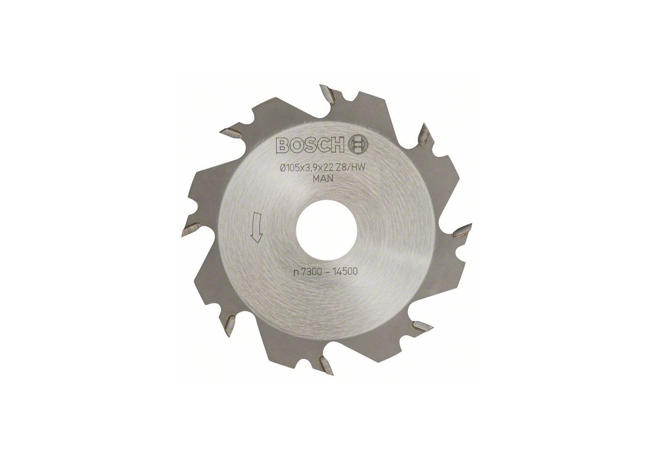 Fraise circulaire pour fraiseuse à lamelles GFF22A 105x22x4,0mm  8D - 3608641013 - Bosch