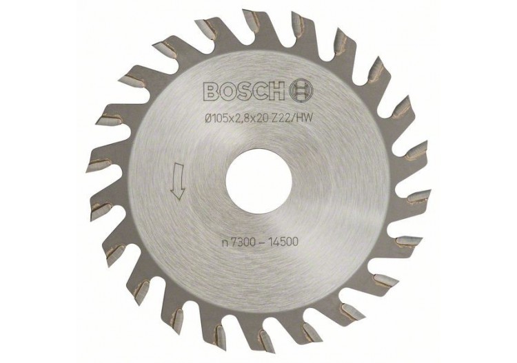 Fraises circulaires Ø 105 mm pour entailleuse-rainureuse Bosch - 3608641002 - Bosch