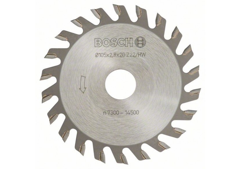 Fraises circulaires Ø 105 mm pour entailleuse-rainureuse Bosch - 3608641002 - Bosch