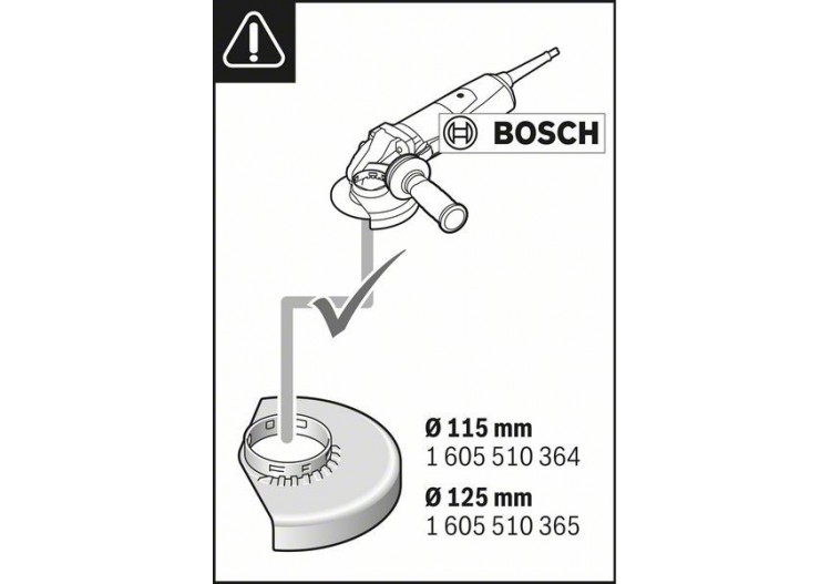 GDE 115/125 FC-T carton - 1600A003DK - Bosch