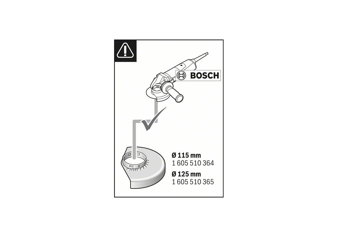 GDE 115/125 FC-T carton - 1600A003DK - Bosch