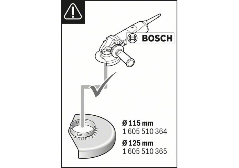GDE 115/125 FC-T carton - 1600A003DK - Bosch