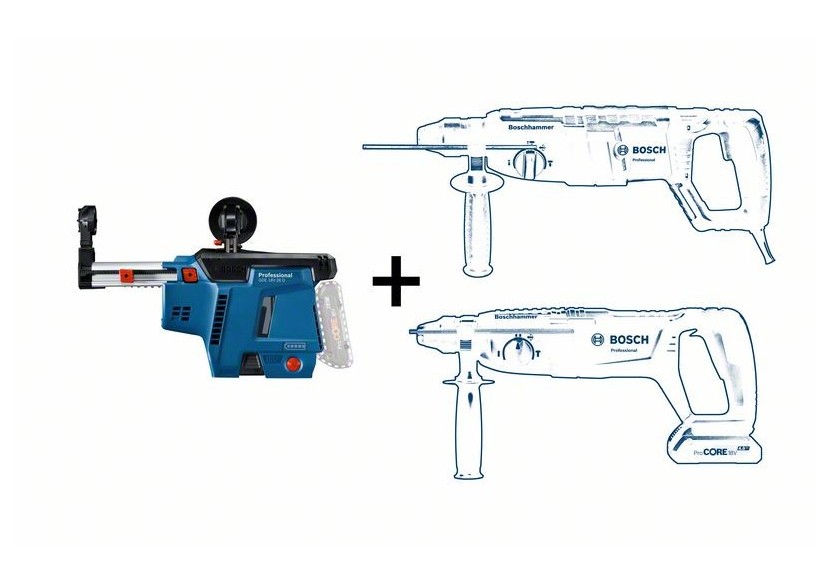 GDE 18V-26 D (4 dust eyes extension C) - 1600A01TX0 - Bosch
