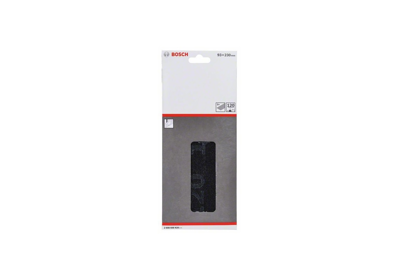 Grilles de ponçage 93 x 230 mm, 120 - 2608608N26 - Bosch